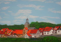 Hedemünden, altes Dorf in Niedersachsen by Hans Elsner