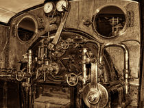 The Driver's View. Sepia. by Colin Metcalf