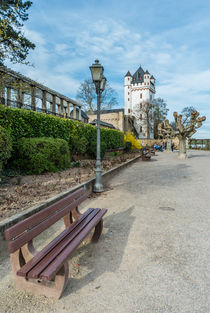 Eltville - Rheinpromenade und Kurfürstliche Burg by Erhard Hess