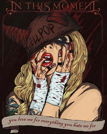 Maria Brink In This Moment by Kirk Kramer
