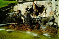 Neptunbrunnen von Schloss Linderhof von Sabine Radtke