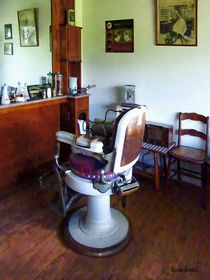 Old-Fashioned Barber Chair von Susan Savad