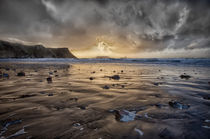 Thunder at Rhossili Bay by Leighton Collins