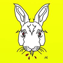 Vampire Bunny Design von Vincent J. Newman