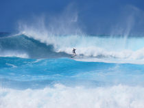 Wellenreiten in Hawaii auf der Insel Maui von Mellieha Zacharias