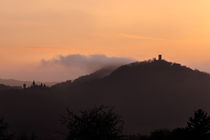 Sonnenaufgang über dem Siebengebirge von Frank Landsberg
