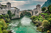 'Stari Most “Old Bridge” Mostar' by Colin Metcalf