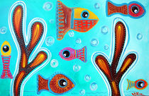 Quilted Fish by Laura Barbosa
