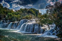 Krka Waterfalls by Colin Metcalf