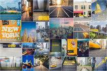 New York Mosaik "Yellow" von goettlicherfotografieren