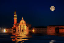 Campanile by night by foto-m-design