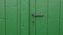 Grüne Tür by Claudia von der Lippe