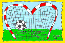 Herziges Fußballtor by lela