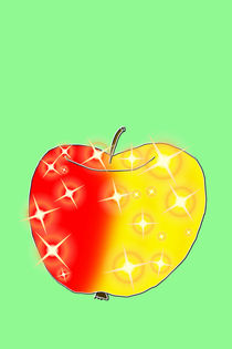 Funkelnder Apfel von lela