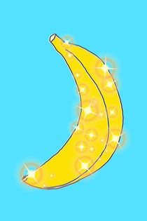 Funkelnde Banane by lela