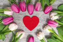 Heart of Tulips by Gerhard Petermeir