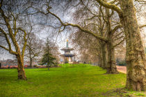 The Pagoda Battersea Park London von David Pyatt