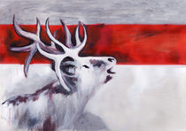 Hirsch, deer by Thomas Neumann