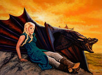 Game Of Thrones Painting by Paul Meijering