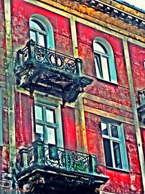 Red Old House von Sandra  Vollmann