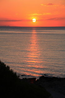 Sonnenaufgang am Meer ... Mallorca, Nr. 7 von Edeltraut K.  Schlichting