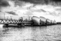 The Thames Barrier London by David Pyatt