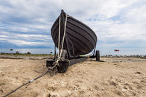 Fischerboot und Trailer auf der Insel Rügen von Rico Ködder