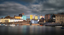 Tenby harbour Pembrokeshire by Leighton Collins