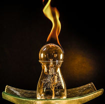 Flambierte Birne von Andreas Bugla