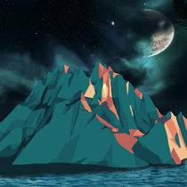 Night Mountains No. 24 by Henrik Bakmann