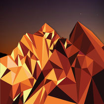 Night Mountains No.7 by Henrik Bakmann
