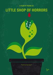No611 My Little Shop of Horrors minimal movie poster von chungkong