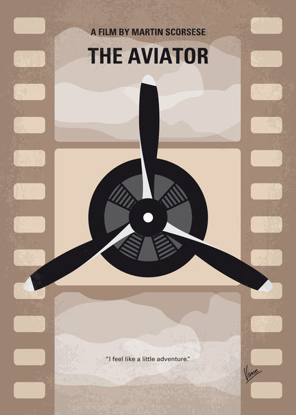 No618-my-the-aviator-minimal-movie-poster