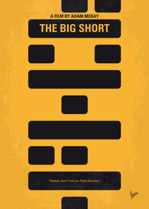 No622 My The Big Short minimal movie poster von chungkong