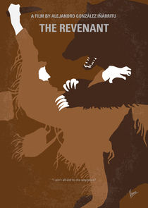 No623 My The Revenant minimal movie poster by chungkong