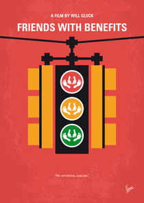 No629 My Friends with benefits minimal movie poster by chungkong
