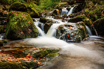 Kleiner Wasserfall im Harz von hpengler