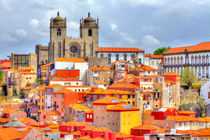 Porto : Kathedrale Se mit Altstadt by Torsten Krüger