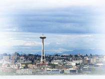 The Needle in Seattle WA by Gena Weiser