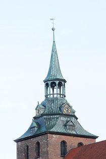 Der Kirchturm von St. Michaelis in Lüneburg von Anja  Bagunk