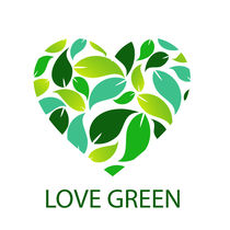 Love green with green leaves by Shawlin I