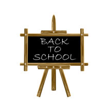 Back to school easel board  by Shawlin I