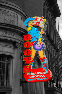 Broadway Boots  by Rob Hawkins
