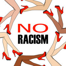 Showing No racism  by Shawlin I