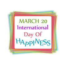 Day of Happiness- Commemorative Day March 20 by Shawlin I