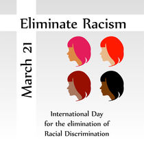 March 21 eliminate racism day  by Shawlin I