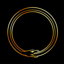 The symbol of Ouroboros snake  von Shawlin I