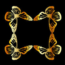Golden butterfly  von Shawlin I