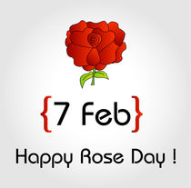 Happy Rose day  von Shawlin I