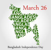 Bangladesh Independence day- March 26  von Shawlin I